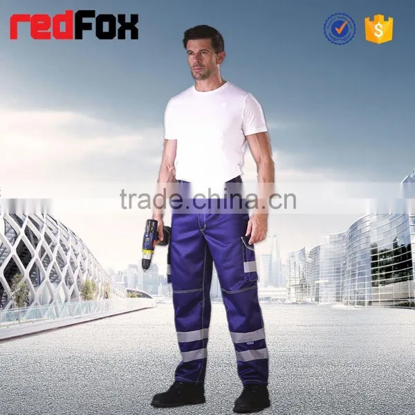 Fashion Reflective Safety 100% Polyester Cargo Pants photo-6