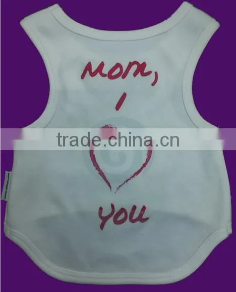 Blank White Dog Tank Top Can Add Print for $1.00 No Minimums Required! photo-2
