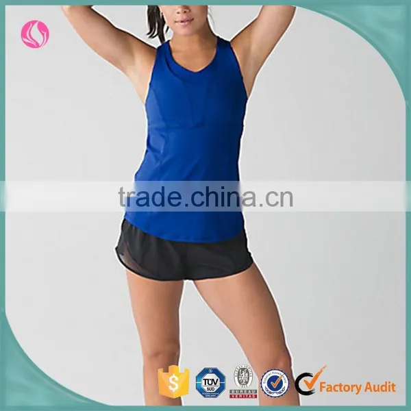 Sport Polyester Seamless Camisole Gym Tube Fitness Apparel Tank Top Woman Clothes photo-2