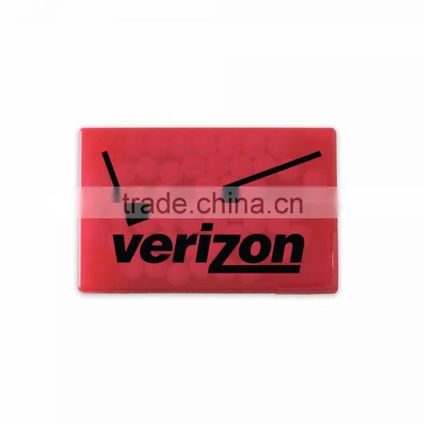 USA Made Rectangle Mint Card - Sugar-free, Non-melt, Available in Peppermint or Cinnamon and Comes With Your Logo photo-6