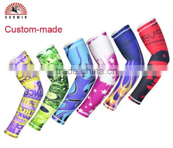 OEM ODM Outdoor Sport Protective Custom Full Sublimation Slimming Arm Sleeve photo-5