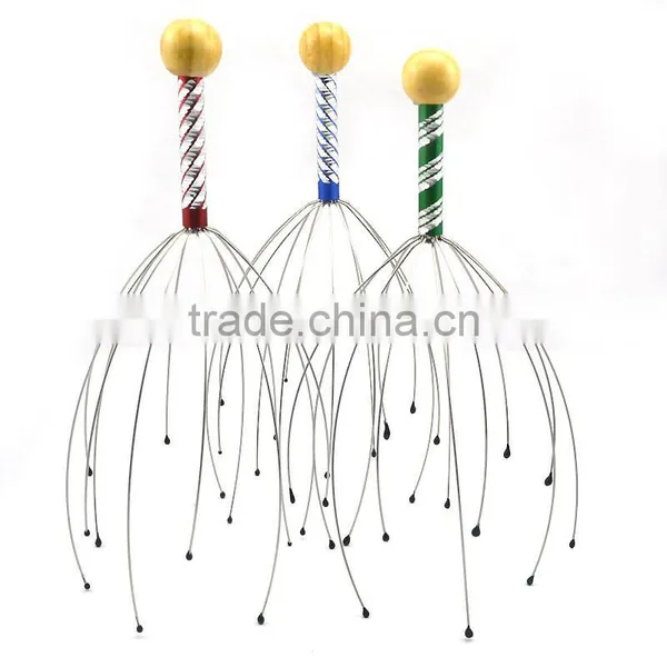 Hot Sale Promotional Stress Release Head Scalp Massager Octopus Design photo-2