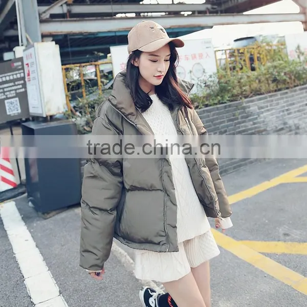 B22686A Newest Winter Women Leisure Loose Cotton-padded Coat photo-2