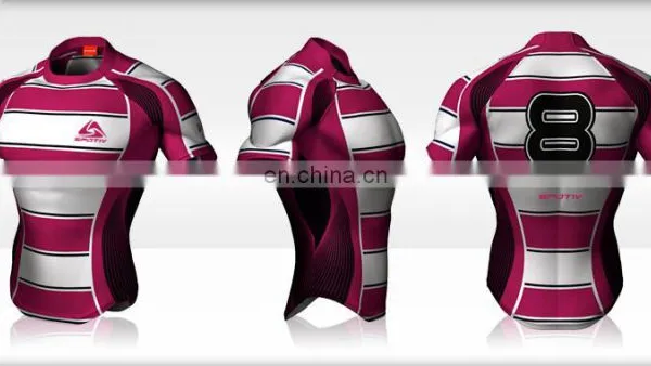 2017 High Quality Fashion Custom Rugby Jersey With Sublimation photo-5