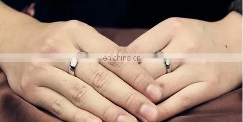 Lord of the Rings Titanium The One Ring Bilbo's Hobbit Gold Ring Couple Ring photo-6