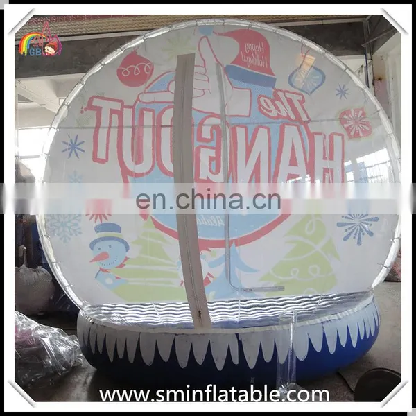 Commercial Giant Inflatable Snow Globe,advertising Human Size Snow Globe for Atmosphere Activity Show photo-2