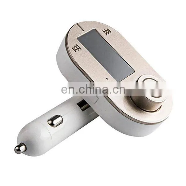 T9S Bluetooth Handsfree Car Kit MP3 Player With FM Transmitter and USB Charging Port photo-3