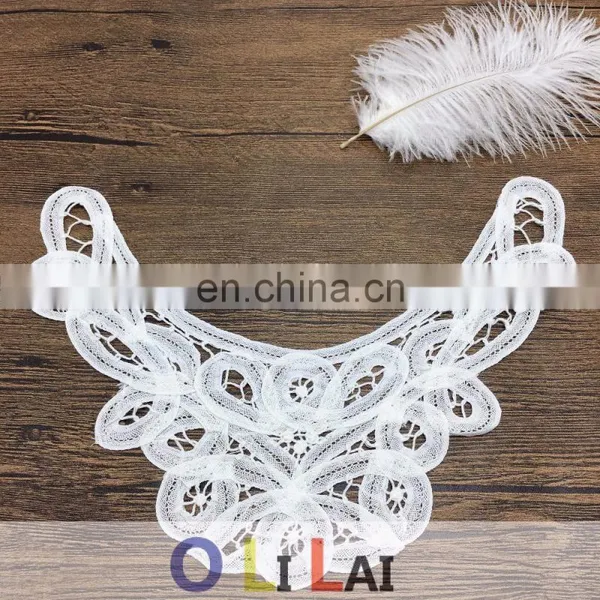 OLN14644 Flower Design Embroidery Neck Lace Factory for Toy photo-6