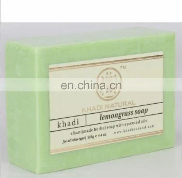Khadi Natural Herbal Lemongrass Soap