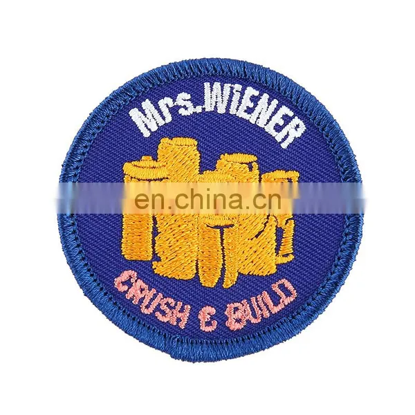 Custom Self-Adhesive On Or Iron On Embroidery Patch/Sticker Ptach photo-3
