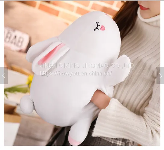 China Manufacture Cute Decoration Moe 2019 Trend Plush Backpack Rabbit photo-3