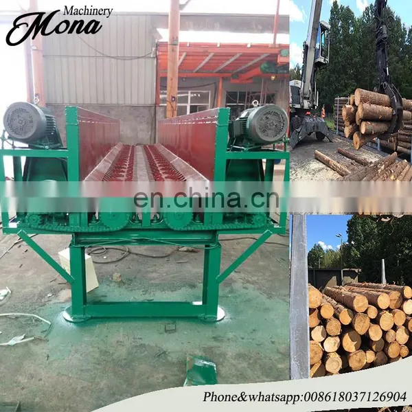 Wood Log Removing Skin Machine Wood Bark Peeling Machine 20-300mm in Diameter Log Debarker /wood Log Peeling Machine photo-3