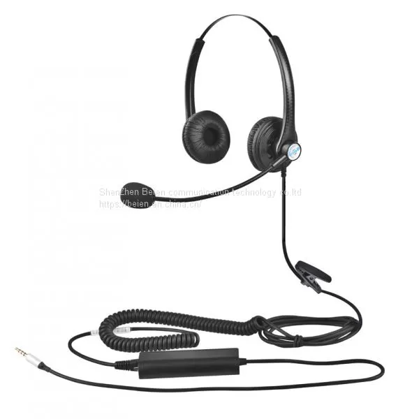 China Beien T11 Telephone Call Center Headset Noise-cancelling Headset Customer Service photo-4