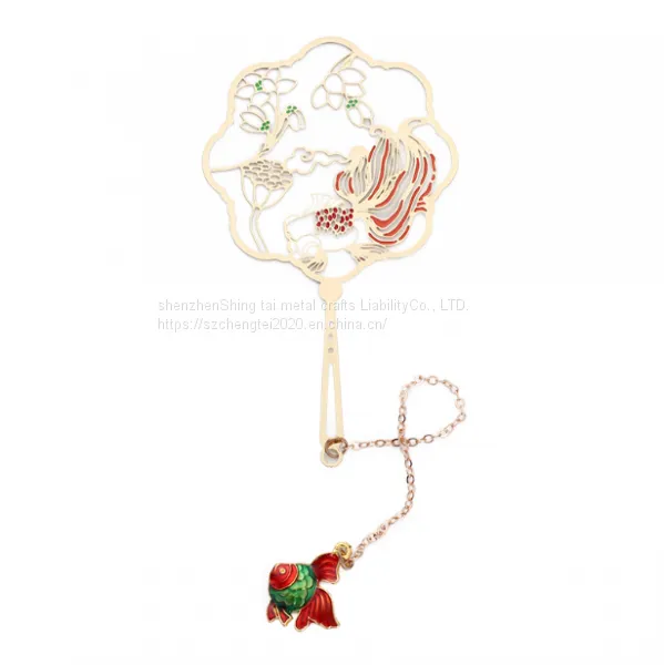 Copper Etched Metal Bookmark Bookmark Manufacturer photo-3