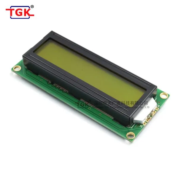 Lcd 16X1 Display Backlit Intercom Stn Character Blue/yellow-green Monochrome Display Screen 1601 Lcd Module photo-4