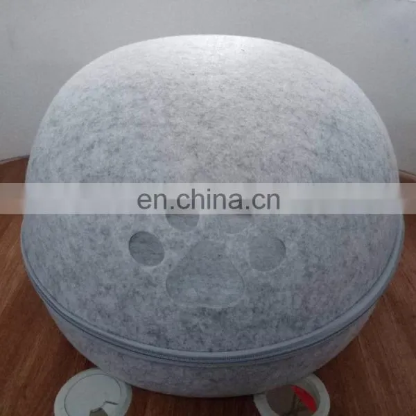 Handmade Polyester Felt Cat House photo-4