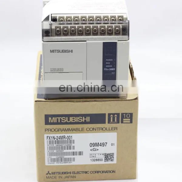 Mitsubishi PLC Ethernet FX1N Series Model FX1N-24MR-001 Industrial Automation Controller photo-3