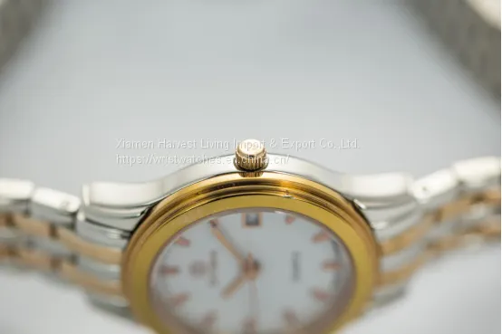 Wholesale Fashion Men Women's Couple Date Stainless Steel Band Analog Quartz Wrist Watch photo-3