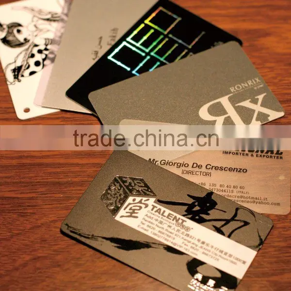 Full Color Plastic Transparent Pvc Business Card/pvc Card/pvc Card Printing photo-5
