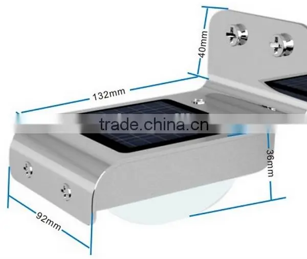 Waterproof Solar Led Motion Sensor Light photo-3