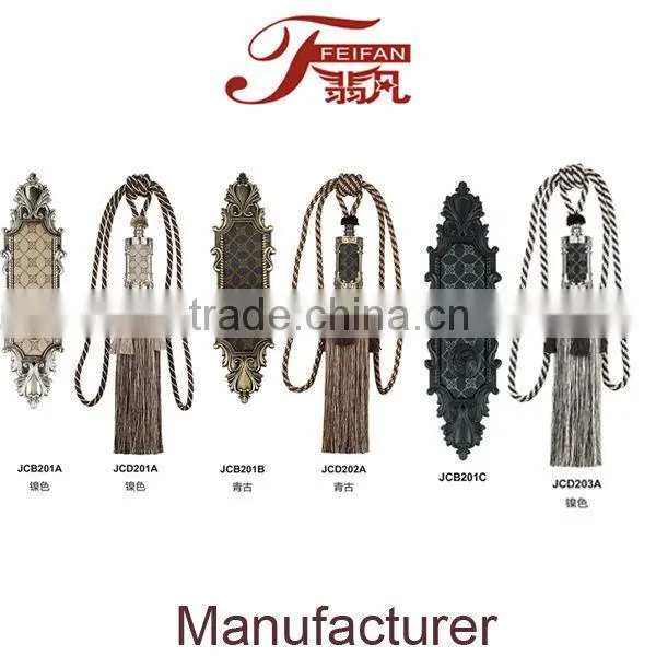 JCB202A and JCD204A Curtain Hook Blind Tassel Curtain Tieback Rope photo-6