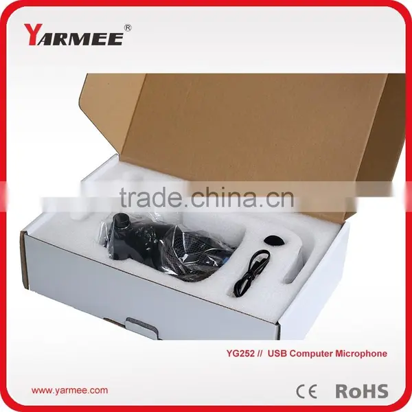 2016 Gooseneck Skype Microphone Computer Microphone for MSN YG252 YARMEE photo-2