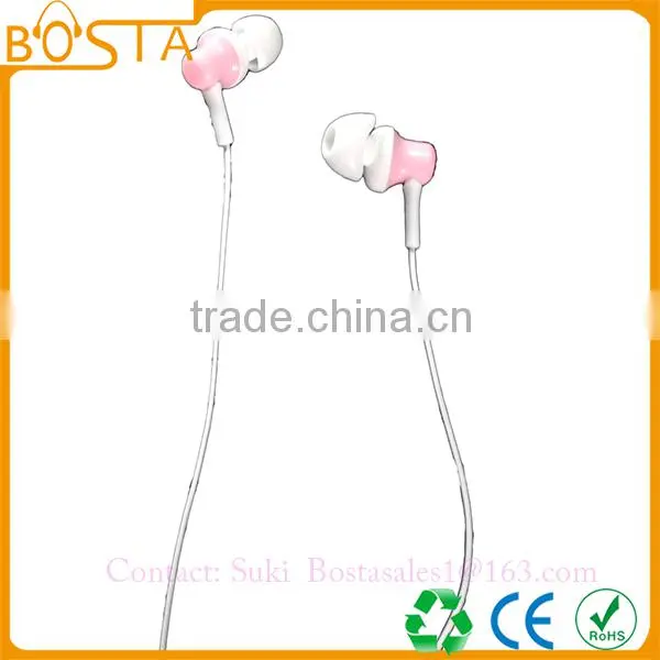 High Quality Popular Falt Cable Sports Stereo Deep Bass Earphone for Phone photo-3