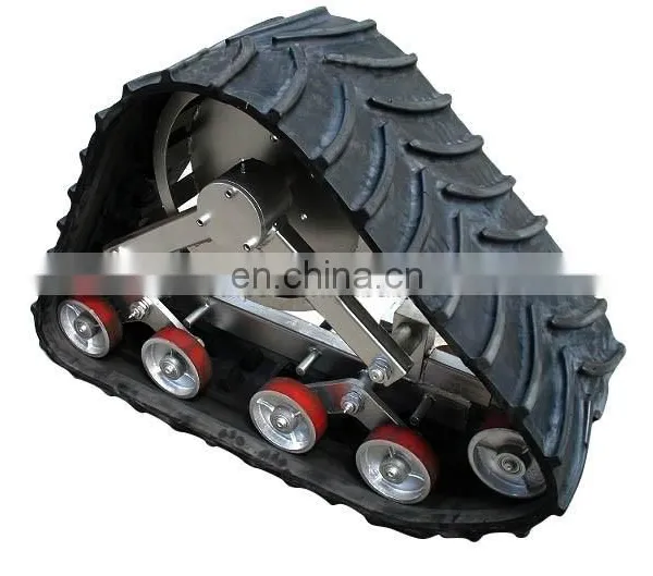 1 Tons Rubber Track Chassis Undercarriage
