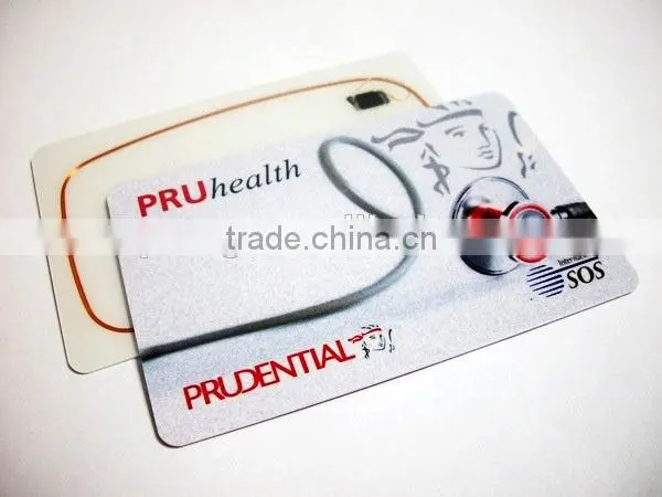 Cr80 Standard Size Printed Serial Numbers 128 39 Barcode Magnetic Strip White Signature Strip PVC Card photo-2