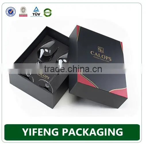 Personalized Cheap Custom Wine Glass Packaging Boxes photo-3