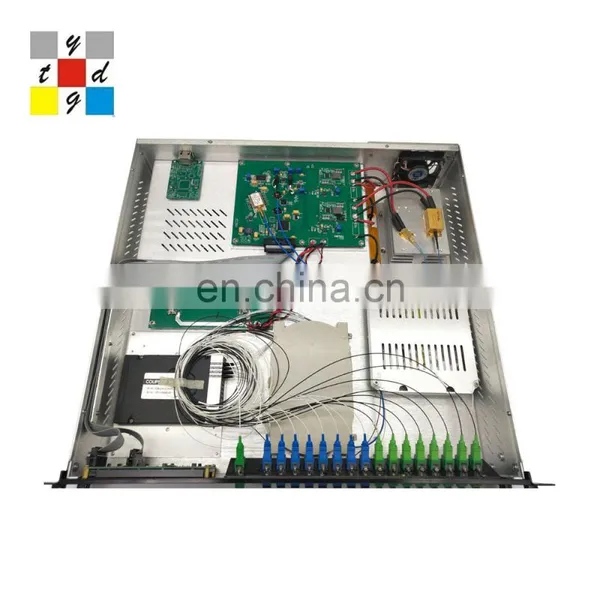 Top Selling Low Price 8 Port Fiber 22dbm Ftth Distribution Optical Amplifier Edfa photo-4