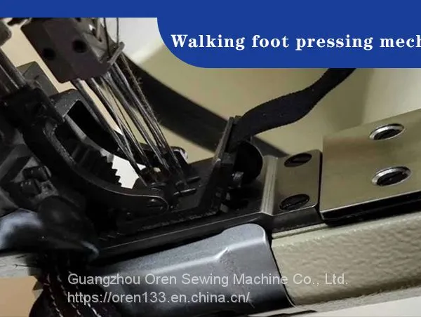 New Four Needle Six Thread Special Sewing Machine for Fitness Kneepad Special Splicing Machine for Elasticity and Protection Stitching for Silk Stockings RN6300-D4 photo-2