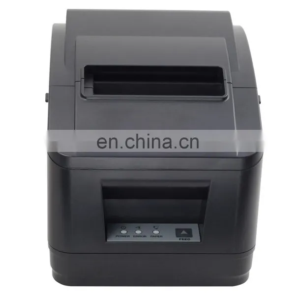 Thermal Label Sticker POS Printer 80mm Auto Cutter Kitchen Supermarket Machine photo-2