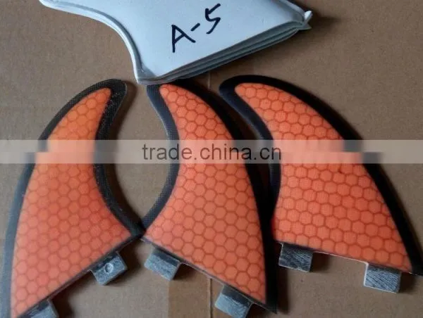 Fiberglass Honeycomb Surfing Fin FCS and FUTURE Type JSF011 photo-2