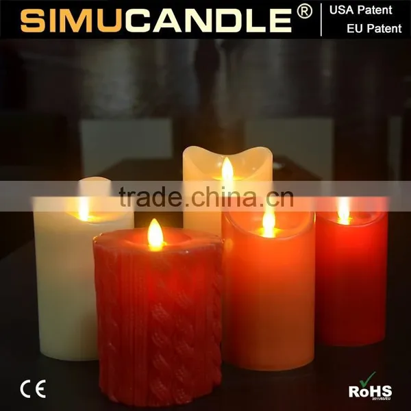 Simulated Candle With Moving Flame With USA and EU Patent ,led Candle With Remote photo-6