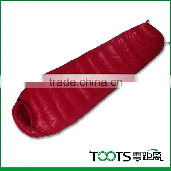 Adult Luxury Goose Down Mummy Sleeping Bag for Cold Weather photo-6