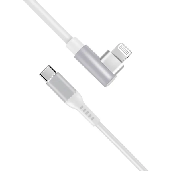 Elbow-Shaped Cable for Mobile Gaming, Power Delivery Fast Charging for IPhone SE 11 Pro Max XS Max XR photo-2