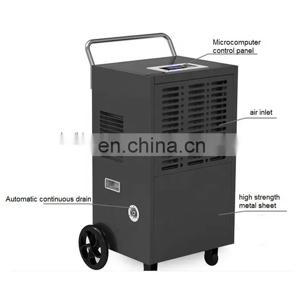 90L Per Day Home Dehumidifier Industrial Portable for Garage photo-4