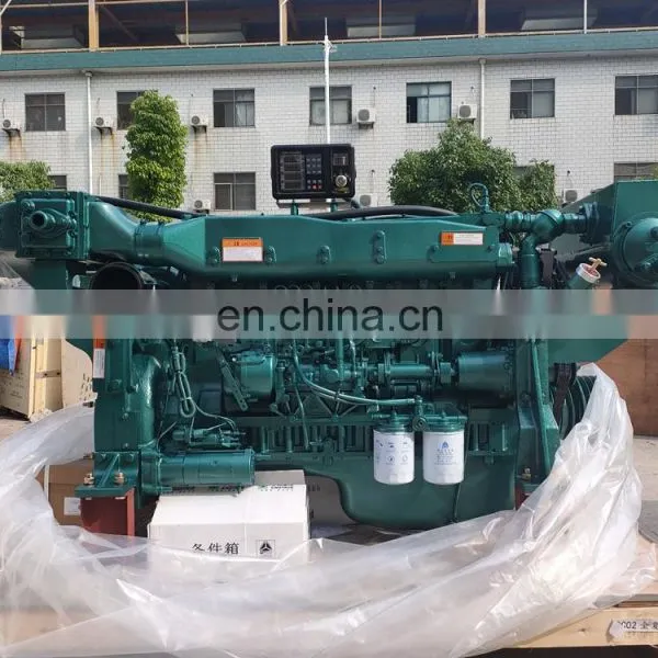 Factory Direct Sale 310hp Sinotruk WD615 Series WD615.46C02N Marine Diesel Engine photo-4