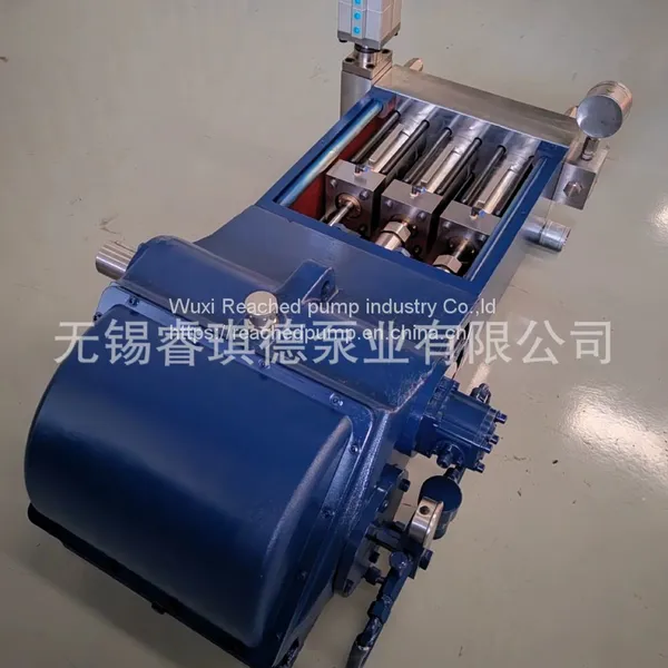 Boiler Tube High Pressure Pump,high Pressure Plunger Pump WP3Q-S(60lpm,1400bar) photo-2