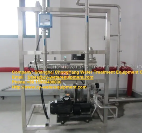 FDA,cGMP , USP Standard Purified Water System With Circulating System ,85% Recovery Rate of Water photo-2