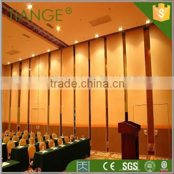 Office wooden soundproof movable partition