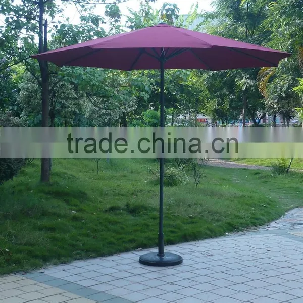 High Quality Iron Frame Beach Umbrella Promotional Outdoor Parasol Without Base Quality Choice photo-6