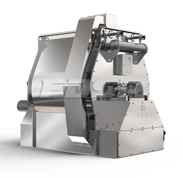 SDHJ Stainless Steel Single Shaft Paddle Mixer for Free Flowing Dry Solid Materials photo-4