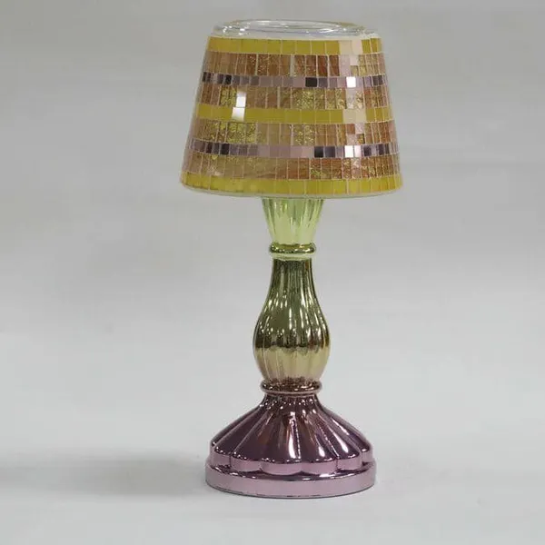 Mosaic Vase Glass Jar photo-4