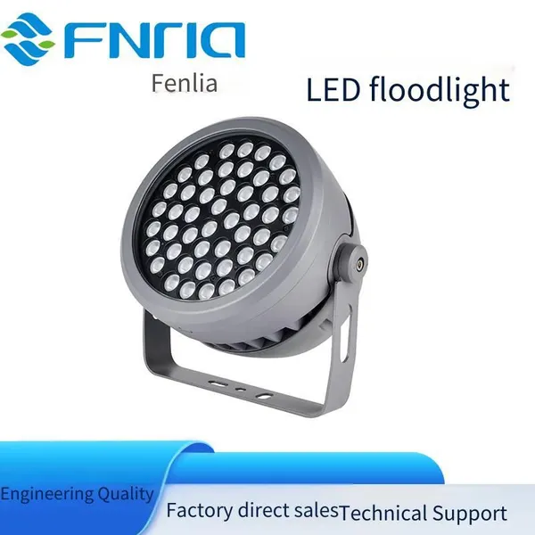 120w Led Outdoor High-power Waterproof Floodlight, 120w Led Die-cast Aluminum Tree Spotlight With Dmx512 photo-2