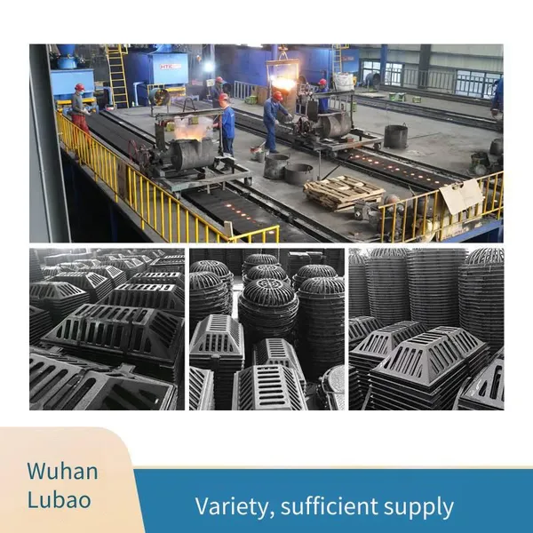 Lubao Manufacturer of Ductile Iron Overflow Wells 450*750 Square Rainwater Infiltration Wells for Drainage, Inspection and Interception in Gardens photo-4