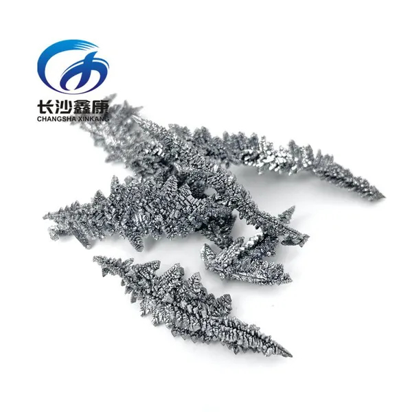 Crystal Vanadium Granules 1-50mm Vanadium Crystal 99.9%-99.95% Purity