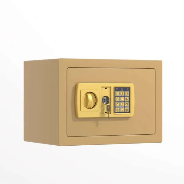 Safe Box for Money Electronic Digital Lock Mini Safe Deposit Box Money Deposit Box