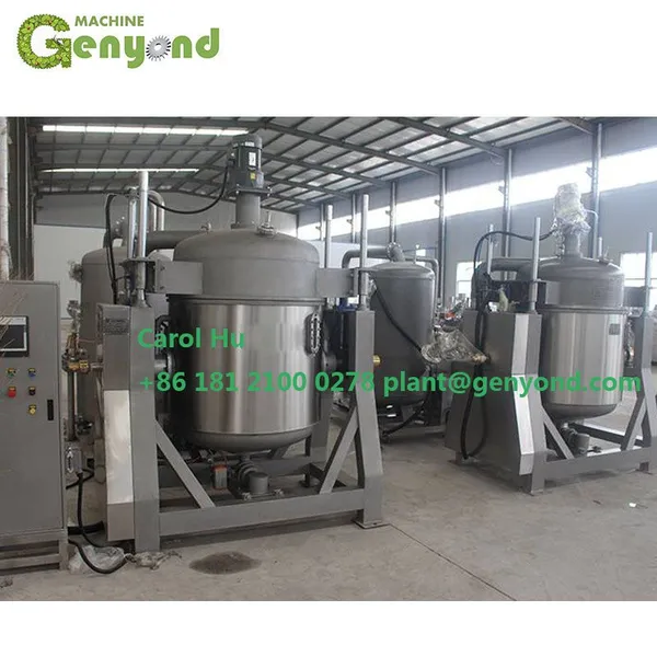 Low Temperature 5 10 15 KG Mini Small Vacuum Frying Machine Fryer photo-4